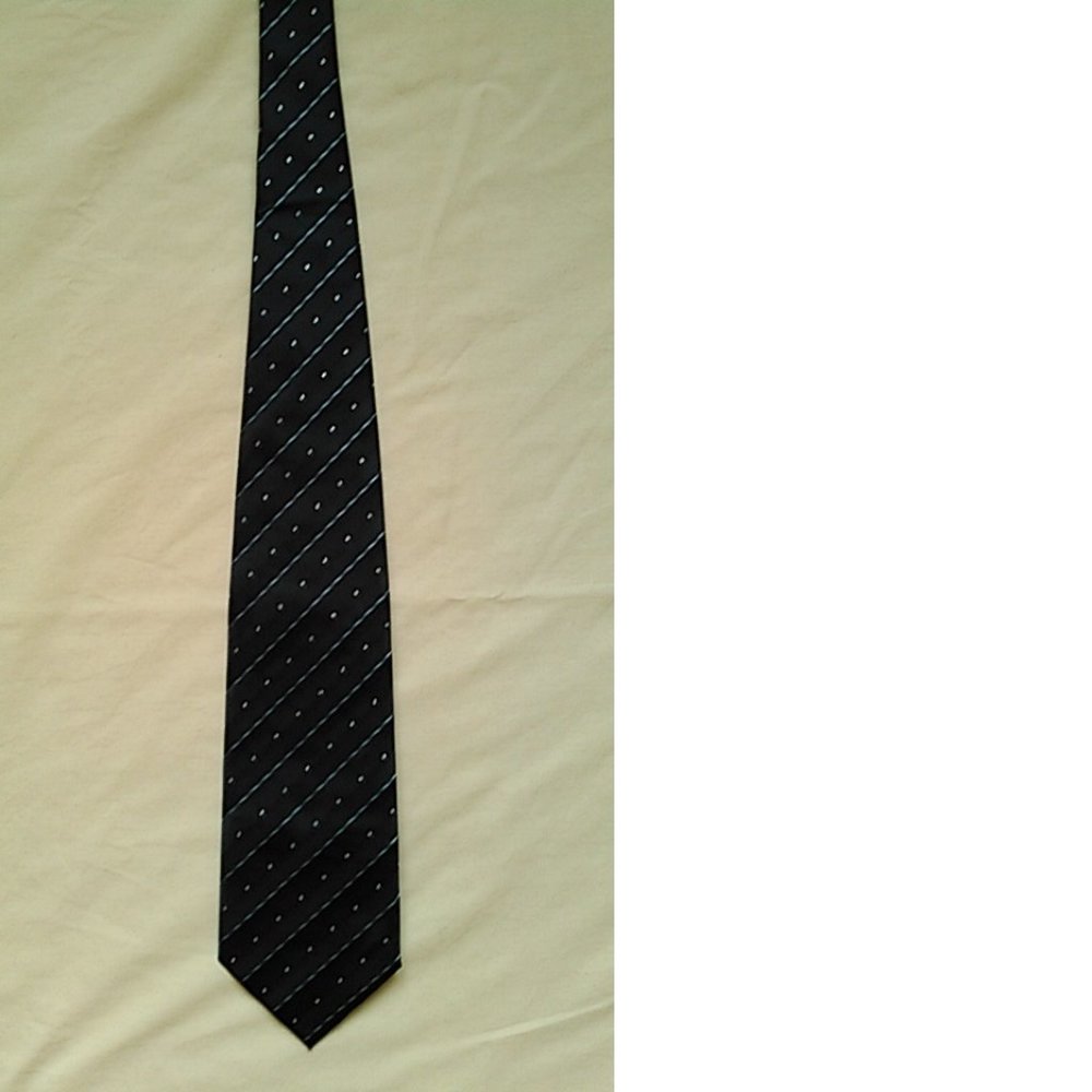 New - Bande Woven Jacquard Neck Tie